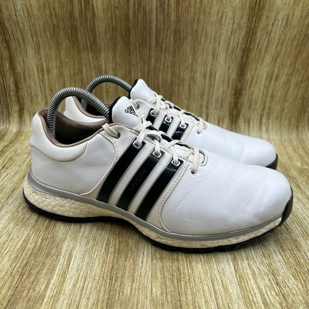 Adidas Tour360 XT-SL Men's Size 8.5 Golf Shoes White Black Spikeless BB7913